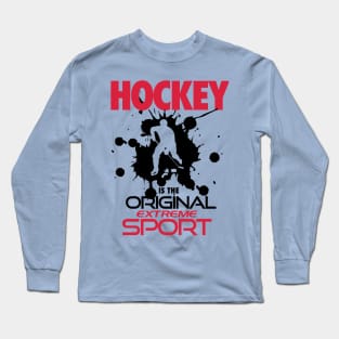 Ice hockey extreme sport Long Sleeve T-Shirt